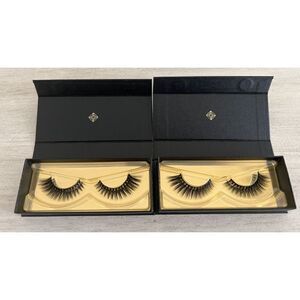 New In Box LASH STAR Visionary Lashes 005 Set Of 2 Boxes Of Silk Lashes -2 PAIRS